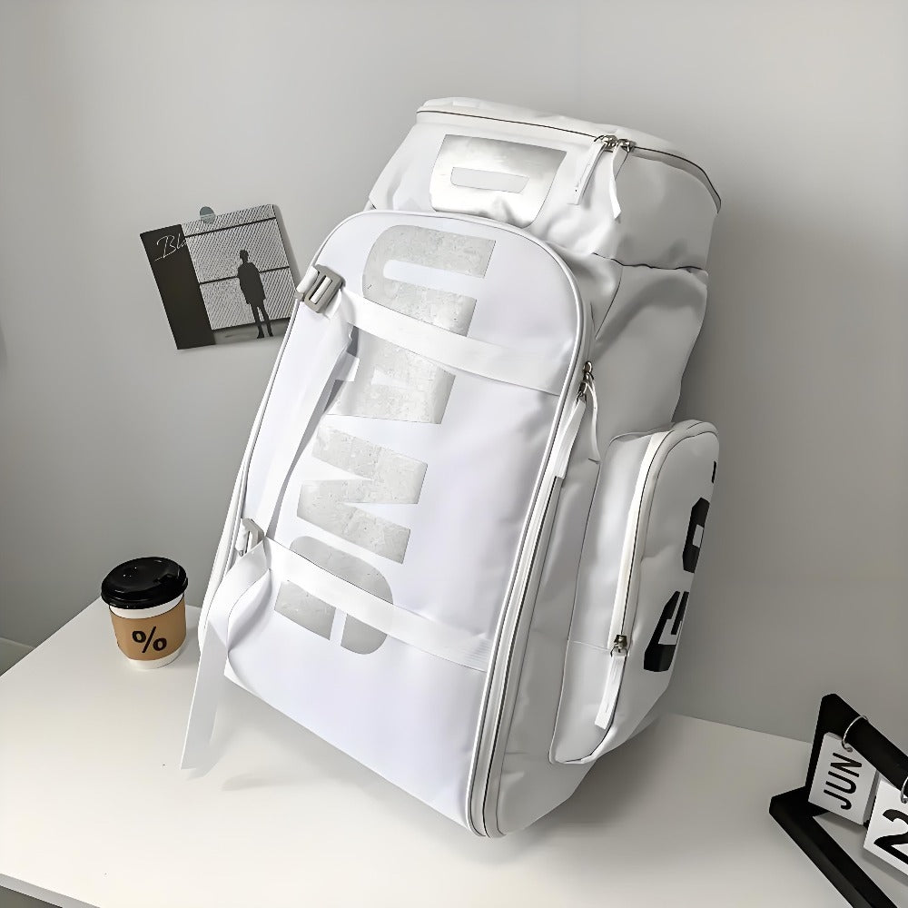 Large Capacity Travel Backpack Lightweight Oxford Fabric Multi-Compartment Design with Wet/Dry Separation, Dedicated Tablet Sleeve & Multiple Pockets-Stylish Durable Daypack for Outdoor Adventures, Hiking, Commuting, School, And Business Trips