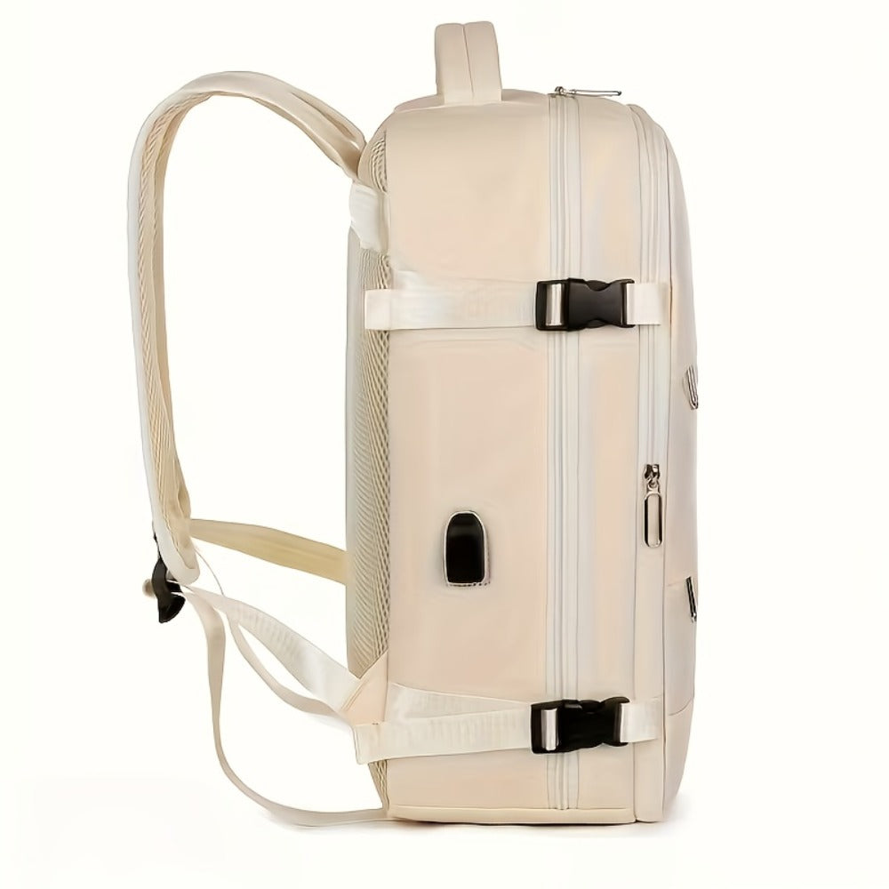 CuteCity Travel Backpack, Unisex Large Capacity Casual Backpack, Stylish And Versatile Multi Compartment Laptop Bag, Men's Business Travel Backpack, Outdoor Portable Multifunctional Multi Pocket Office Commuting Backpack