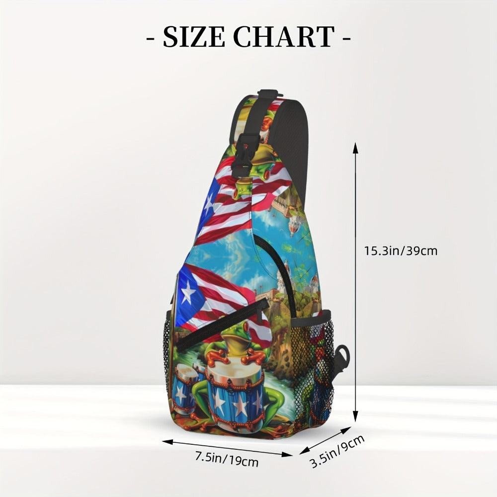 Sling Bag – Polyester, Foldable, Large Capacity, for Travel | Bag Vero – detail view 2