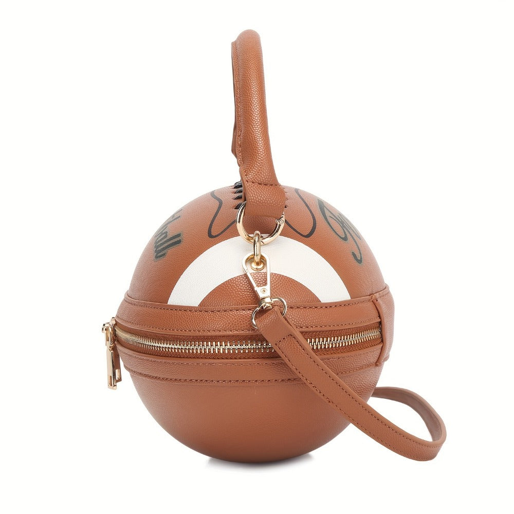 Crossbody Bag for Women – Denim, American Football Style Novelty Rugby | Bag Vero – detail view 22