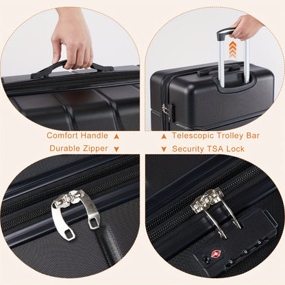 Carry On Luggage – 20 Inch, Hardshell, Expandable, Spinner Wheels | Bag Vero – detail view 6