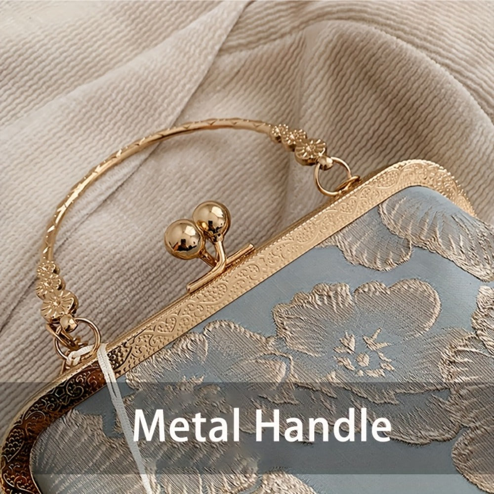 Women's Wallet – Retro Ethnic Evening Metal Chain | Bag Vero – detail view 19