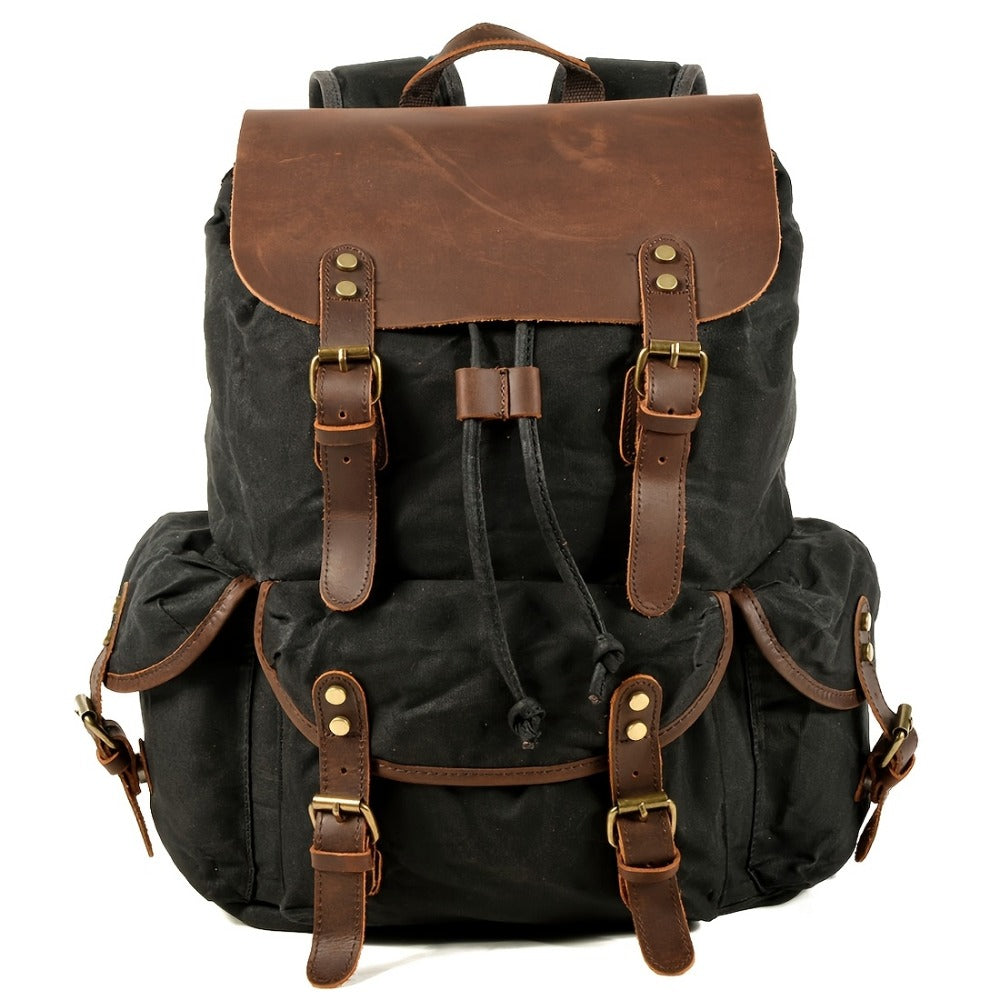 Laptop Backpack – Canvas, for Travel & Everyday Use | Bag Vero – detail view 10