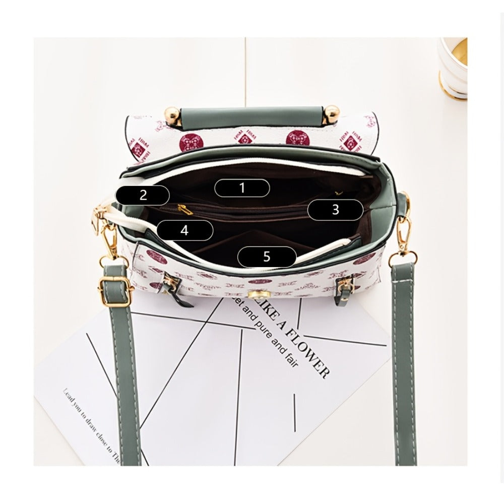 Mini Heart-shaped Women's Bag Shoulder Bag, Simple And Stylish Handbag Messenger Bag