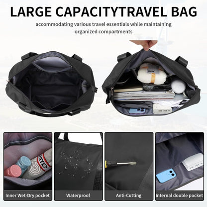 Carry On Luggage – Nylon, Foldable, Large Capacity, Lightweight | Bag Vero – detail view 7