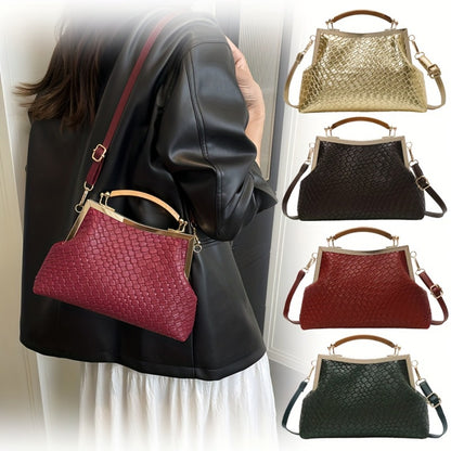 Women's Wallet – Evening Kiss Lock Closure Embossed | Bag Vero – detail view 6