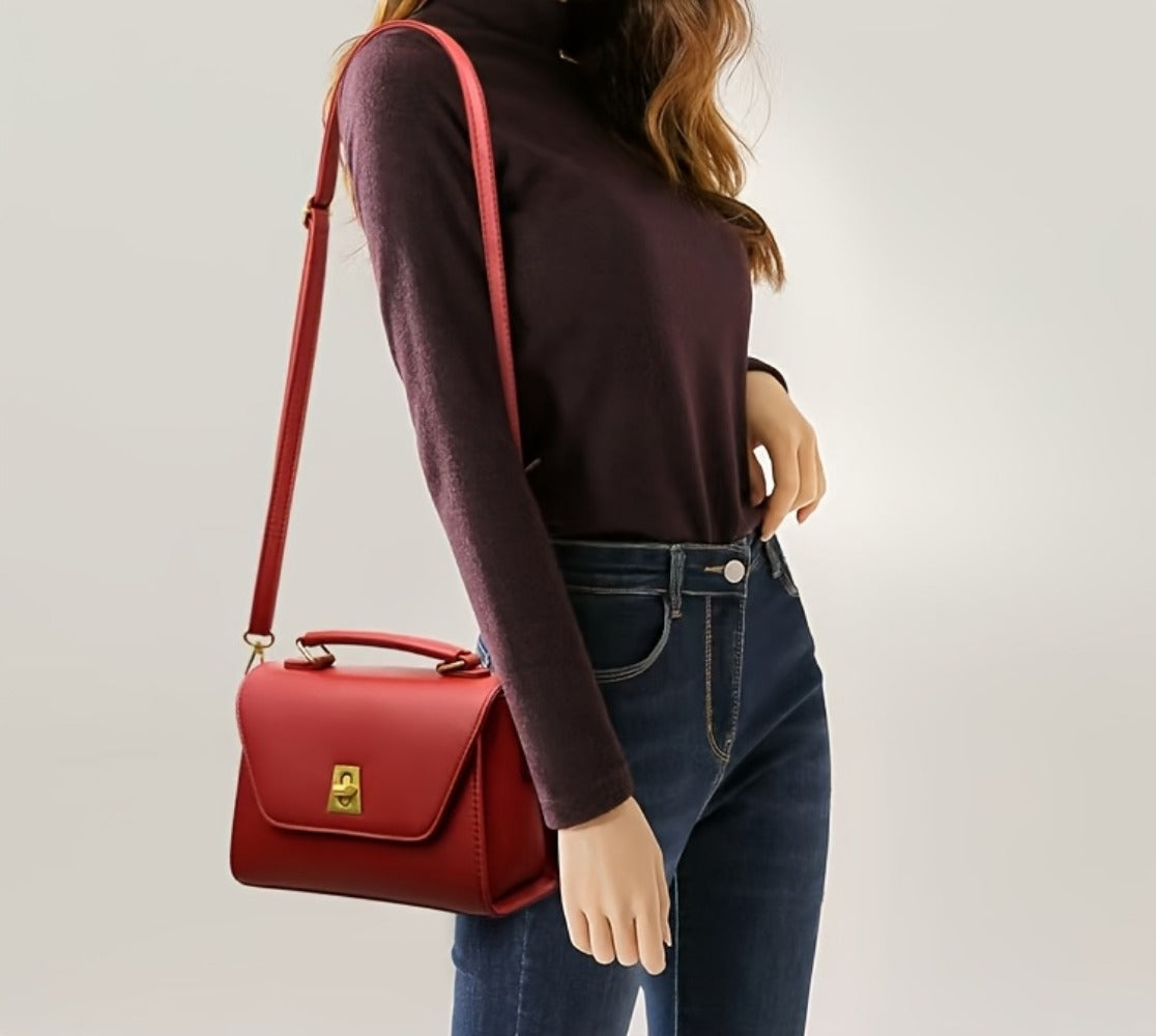 Crossbody Bag for Women – PU Leather, Mini, Lightweight | Bag Vero – detail view 18