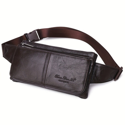 Waist Bag – Genuine Leather, Adjustable Strap, Lightweight, for Travel | Bag Vero – detail view 14