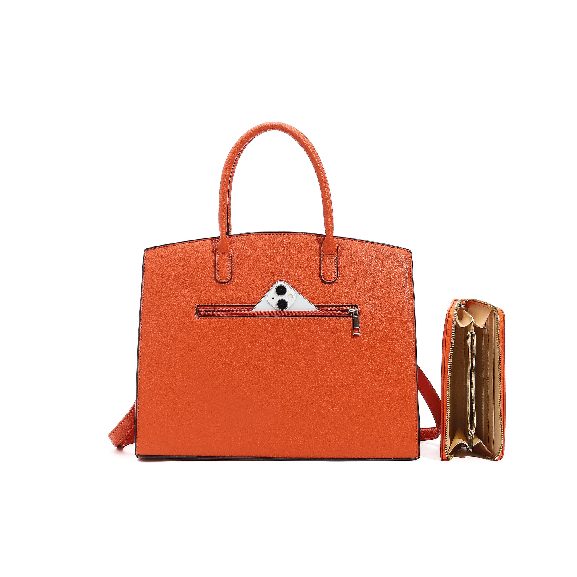 Women's Wallet – for Work & Everyday Use, Top Handle Set Matching Zipper | Bag Vero – detail view 26