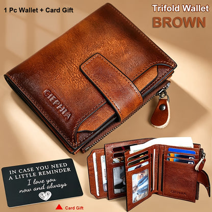 Men's Wallet – RFID Blocking, Card Slots Zipper Rfid Blocking | Bag Vero – detail view 28
