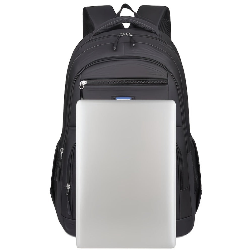 3pcs Men'S Backpacks With Multiple Compartments, Large Capacity, Fashionable Travel Backpacks, Laptop Bags, And Commuting And School Backpacks
