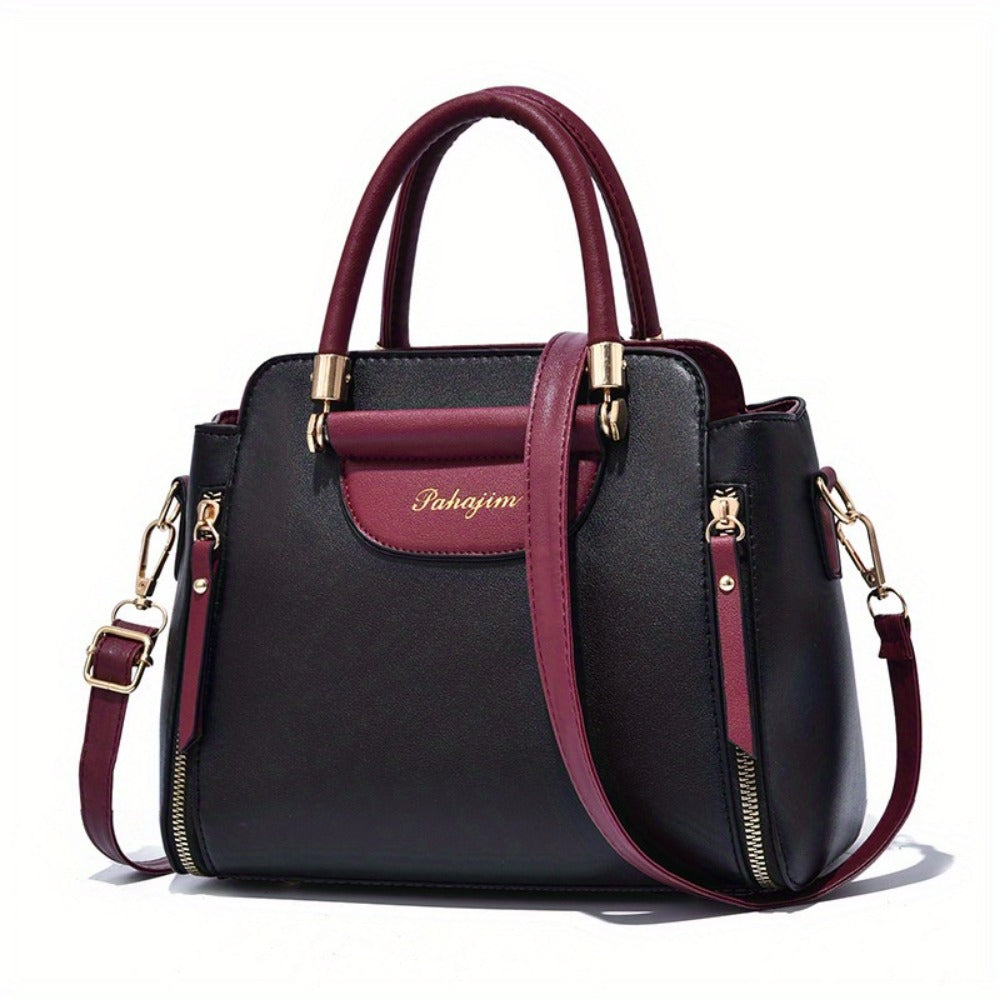Crossbody Bag for Women – Color Block Stylish Satchel Multiple | Bag Vero – detail view 5