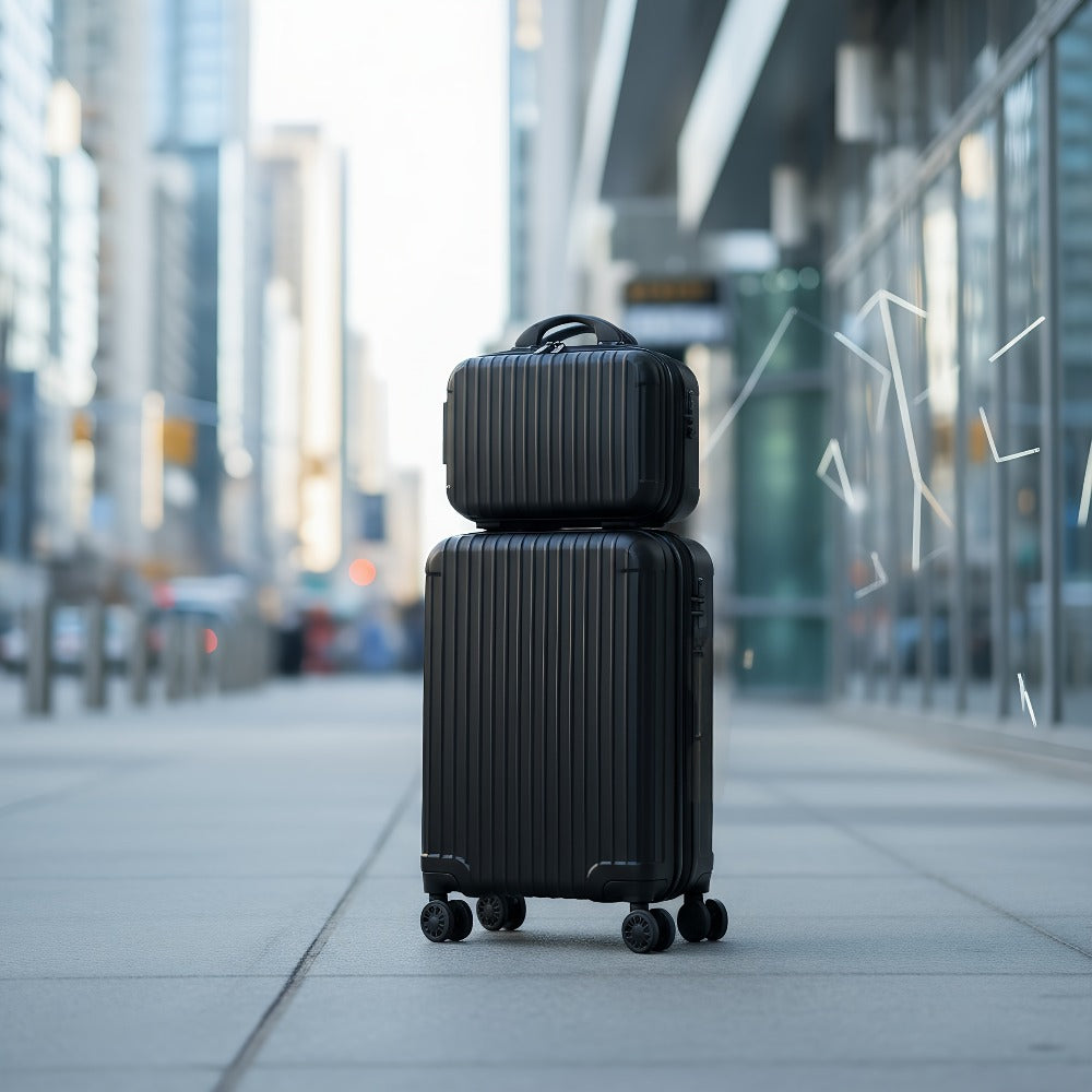 Trolley Suitcase, Travel Handbag, Makeup Bag, A Single 20in Suitcase, Men'S Luggage, Women'S Luggage, ABS Material Suitcase, Suitable For Business Travel, Personal Travel, Mixed Colors