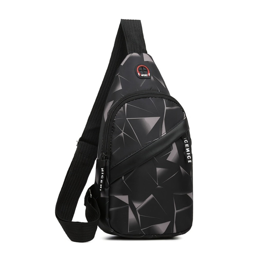 Couple Chest Bag, Men'S Casual Crossbody Bag, Trendy Sports Bag, Multifunctional Small Bag, Shoulder Bag, Unisex Version