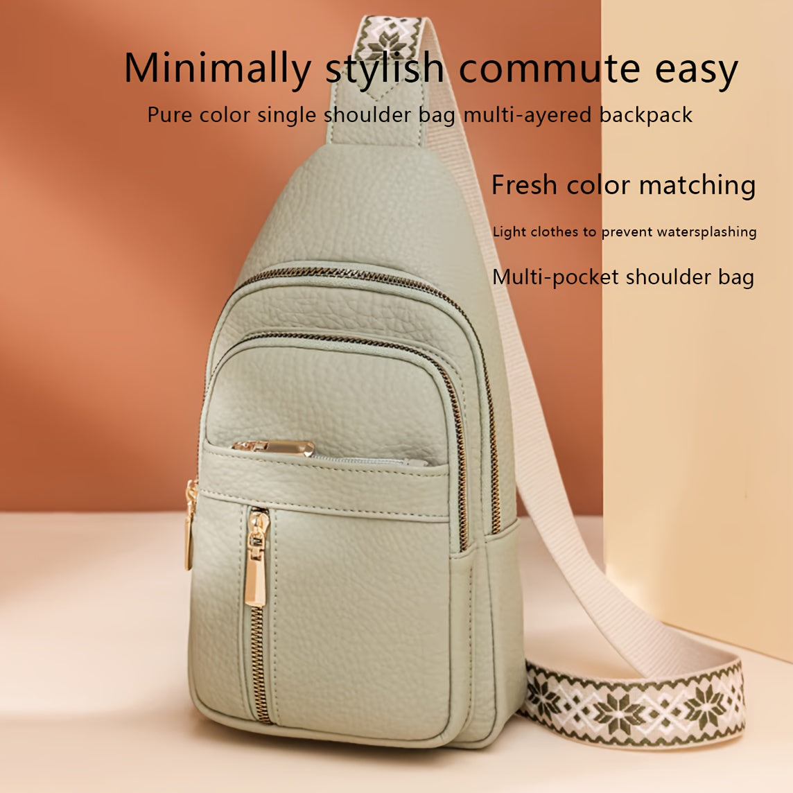 Backpack for Women – for Travel & School, Adjustable Straps Spacious Multi Compartment | Bag Vero – detail view 7