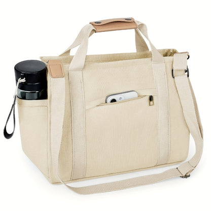 Tote Bag for Women with Pockets, Cute Crossbody Shoulder Purses Mommy Handbag for Work Travel