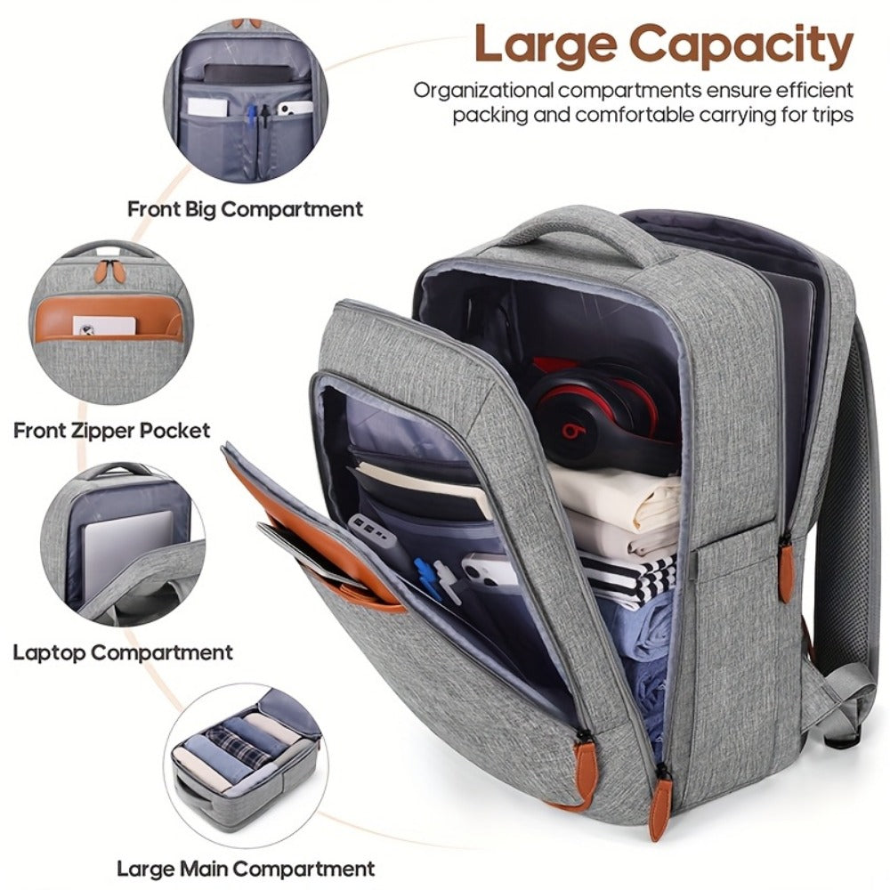 Travel Toiletry Bag – 3 Piece, 20 Inch, TSA Lock, Spinner Wheels | Bag Vero – detail view 8