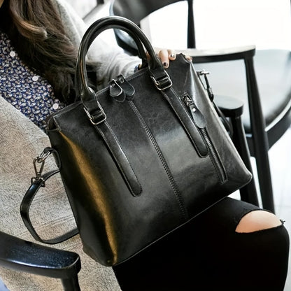 Crossbody Bag for Women – Genuine Leather, for Travel & Work | Bag Vero – detail view 4