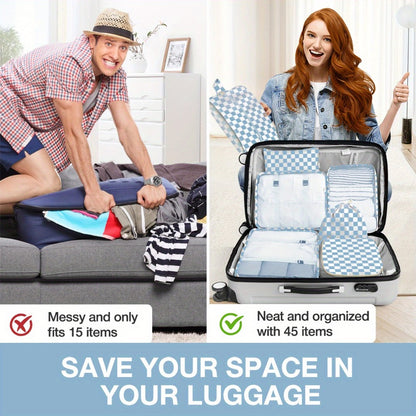 Travel Organizer Bag – for Travel, Packing Cubes Set Laundry Shoe | Bag Vero – detail view 10