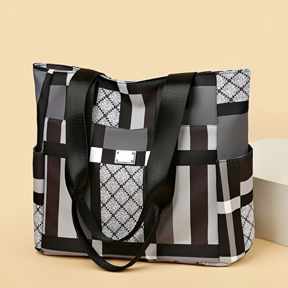 Tote Bag for Women – Nylon, Large Capacity, Lightweight, Foldable | Bag Vero – detail view 10