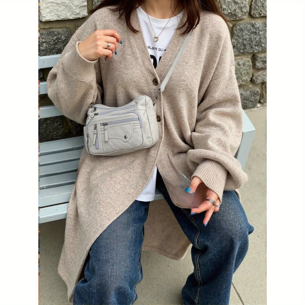 Tote Bag for Women – Nylon, Large Capacity, Anti-Theft, Adjustable Strap | Bag Vero – detail view 4