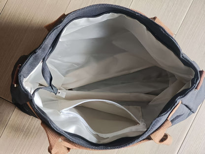 Women's Tote Bag with Zipper - Commuter, Office Crossbody Bag, High Quality Laptop Tote, Work Handbag