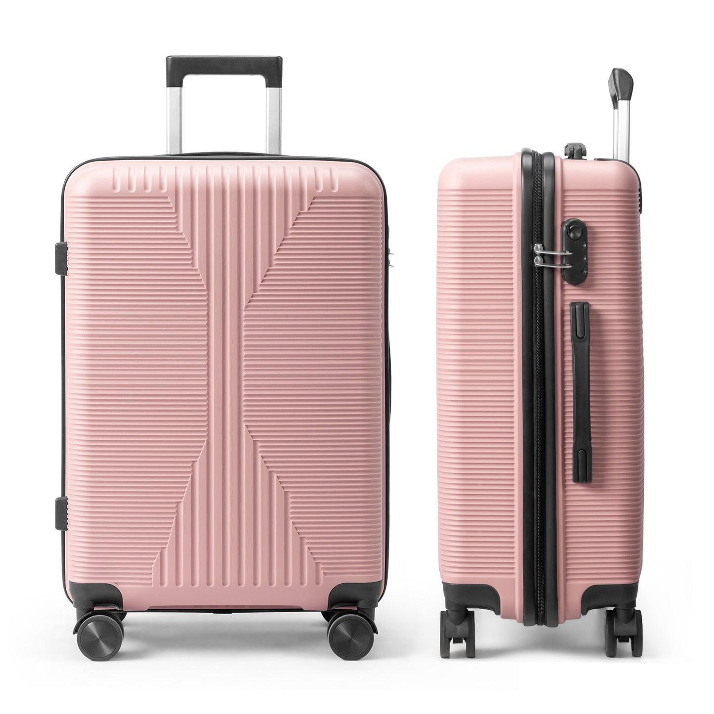 Carry On Luggage Airline Approved, 20/24/28 Inch Luggage with Smooth Spinner Wheels, Hard Shell PP Suitcase, Lightweight Travel Luggage, Carry-On, Airline Approved, Lightweight, Smooth Spinner Wheels, Hard Shell, Travel Luggage, Suitcase
