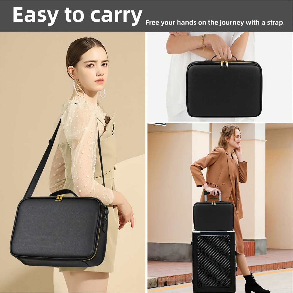Travel Makeup Bag – 3-Color, for Travel | Bag Vero – detail view 14