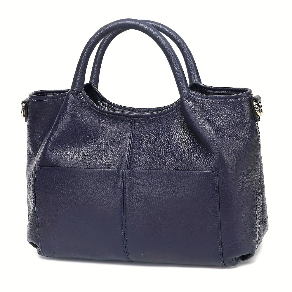 KOGTLA Genuine Leather Purses for Women,Luxury Genuine Tote Bag,Crossbody Shoulder Bags Designer Handbags Top Handle Satchel Bag,Large Capacity,Daily Commutes And Outings Pefect for Office,Business And Work