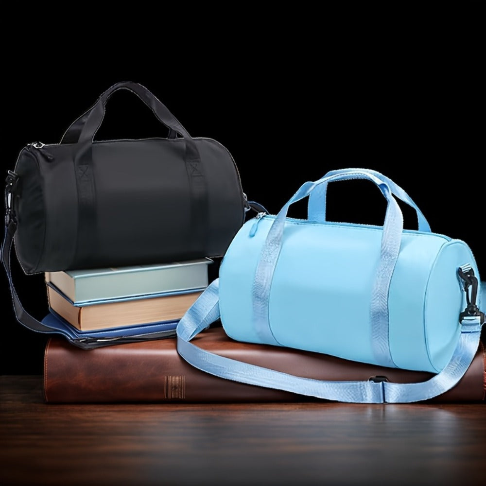 [Gym Bag For Sports] Mini Gym Bag Small Barrel Duffle Crossbody Bags Tote For Women Men Workout Bag Lightweight For Weekender Travel Sports Yoga Fitness Dance