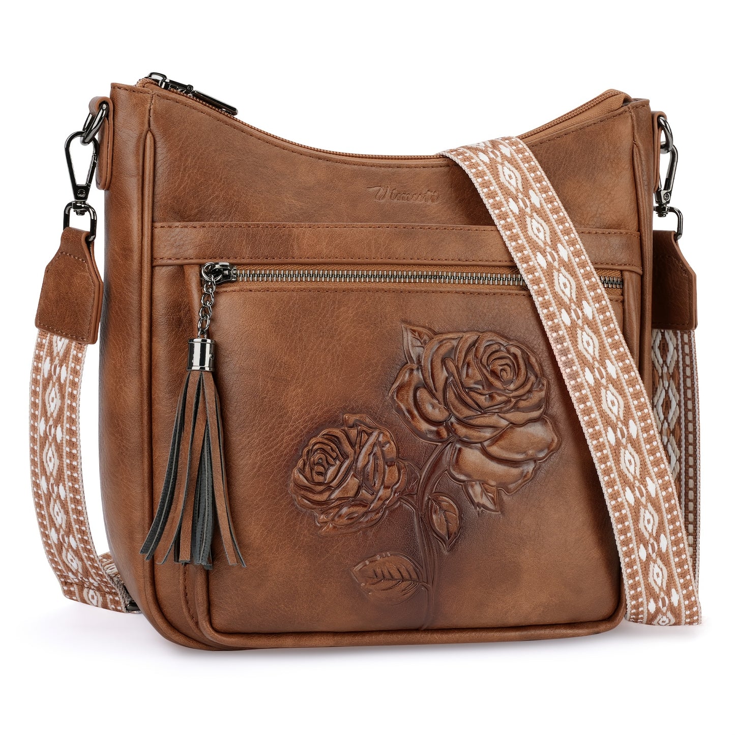 Crossbody Bag for Women – 7 Colors, Vegan Leather, Large Capacity, Adjustable Strap | Bag Vero – detail view 14