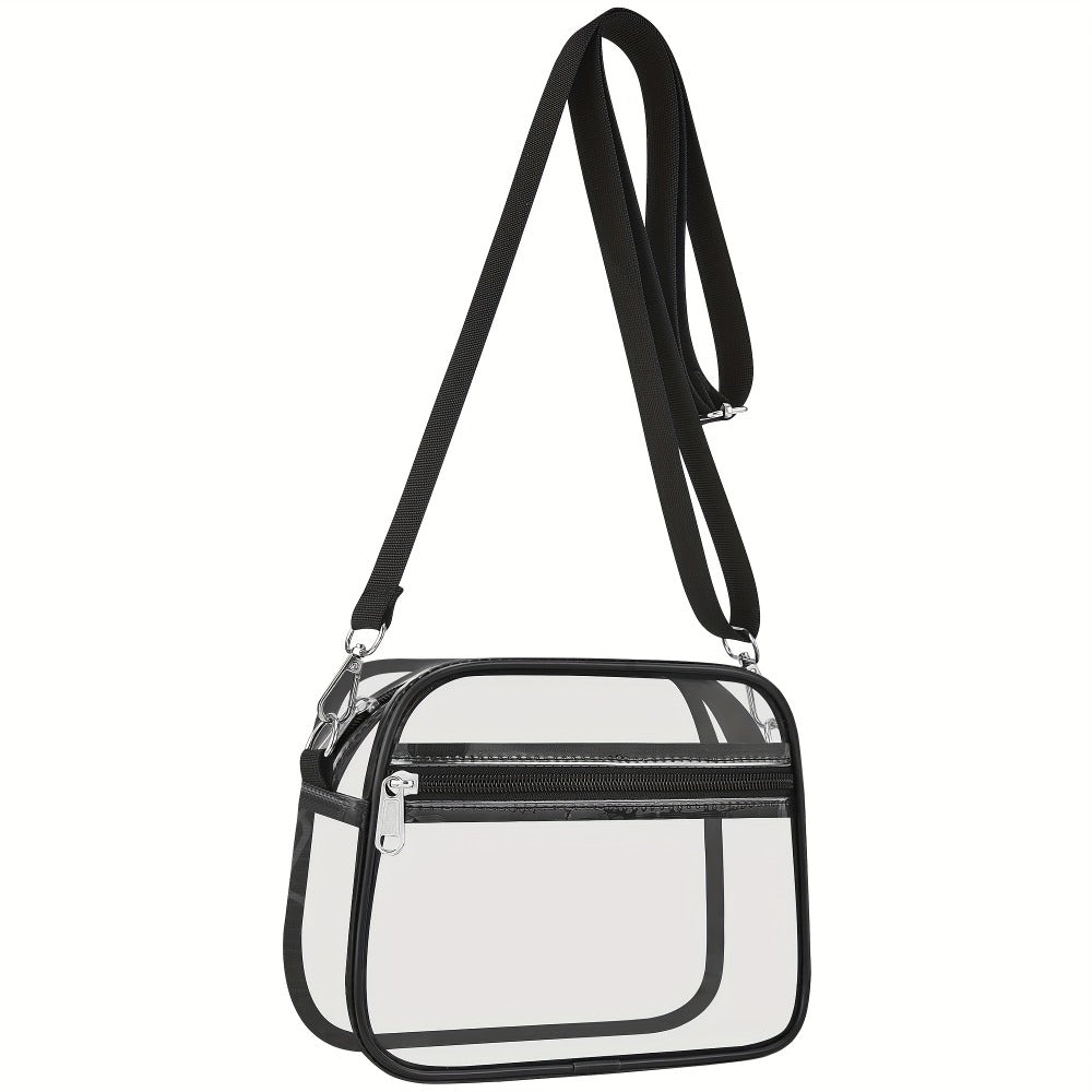 Crossbody Bag for Women – PVC, Clear, Transparent, Adjustable Strap | Bag Vero – detail view 13
