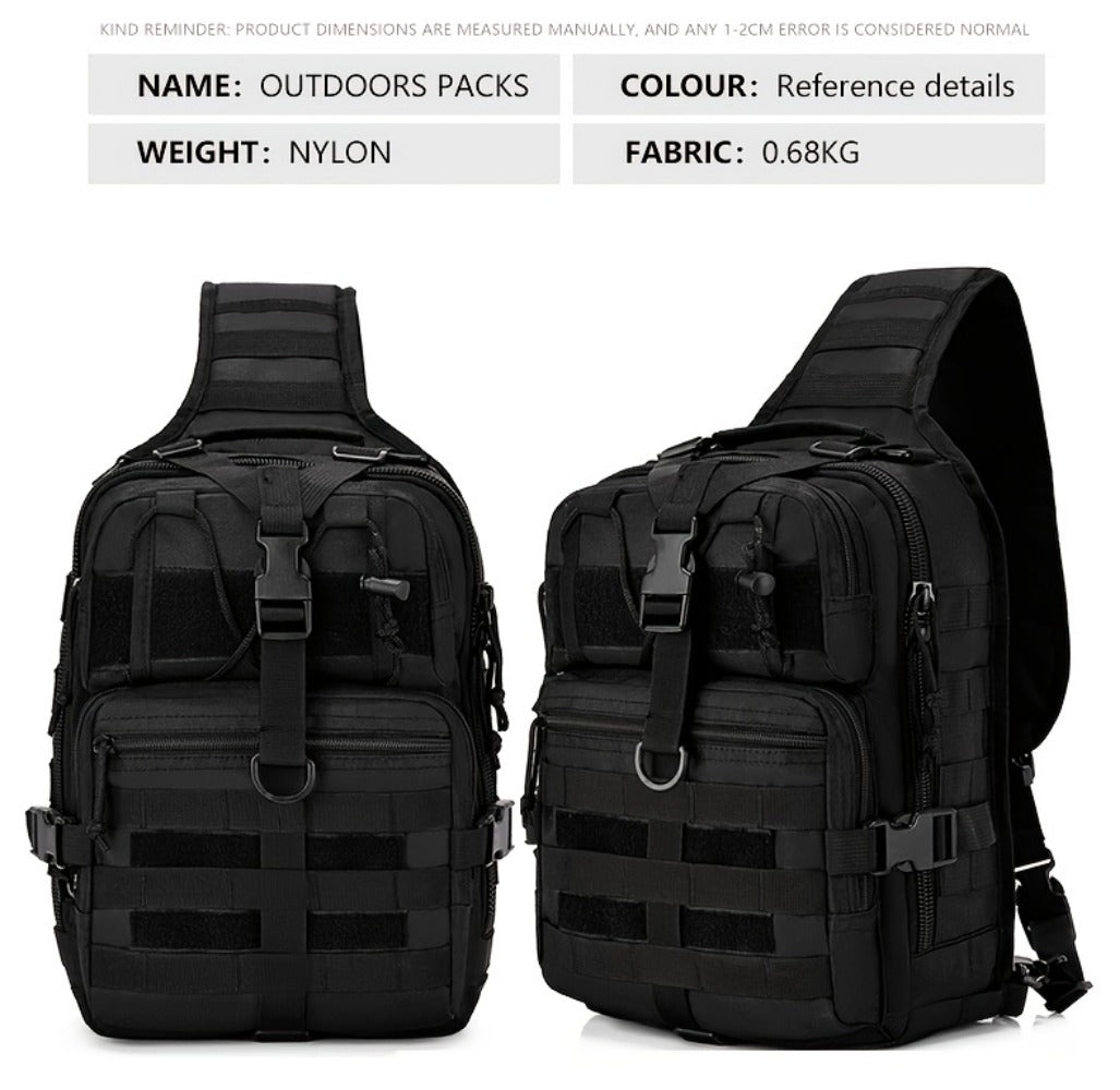 Backpack for Women – Adjustable Strap, Tactical Sling Gallon Single Hiking | Bag Vero – detail view 30