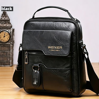 Travel Backpack – Genuine Leather, Large Capacity, Adjustable Strap, for Travel & Work | Bag Vero – detail view 13