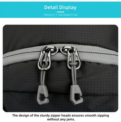 Sport Sling Bag for Men and Women - Large Capacity Crossbody Bag for Travel, Hiking & Daily Commute | Adjustable Breathable Strap, Multiple Pockets with Earphone Hole, Nylon.