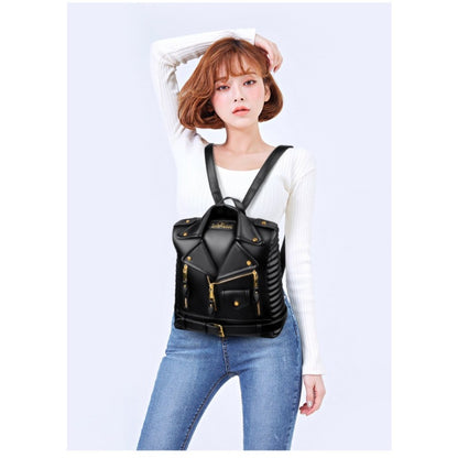 Cross-Border Backpack 2026 New Women'S Bag European And Soft Textured Jacket Backpack Fashionable Versatile Backpack