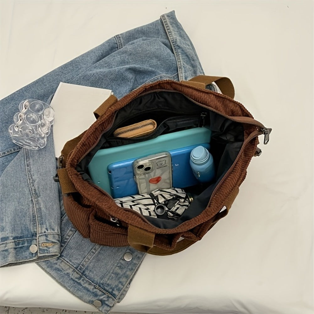 New Korean Casual Handbag, Commuter Fashion Women'S Messenger Bag, Easy Large Capacity Shoulder Bag