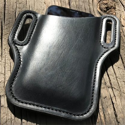 Waist Bag – 7 Inch, Cowhide Leather Phone Waist Belt | Bag Vero – detail view 11