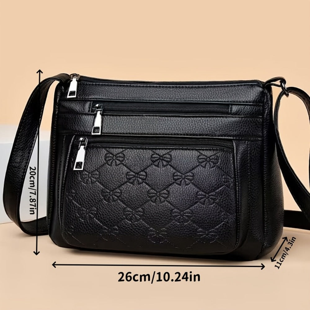 Crossbody Bag for Women – Nylon, Multi-Pocket, Large Capacity, Adjustable Strap | Bag Vero – detail view 3