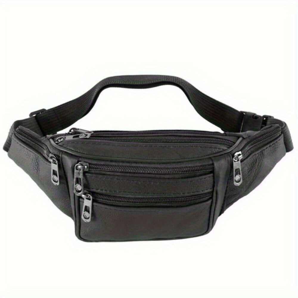1pc Mens Waist Bag Multi-Pockets Storage Belt Bag Bag Casual Bag Fashion