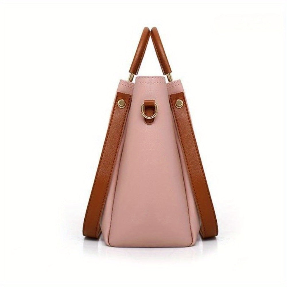 4pcs Fashion Women's Tote Bag, Shoulder Bag, Handbag, Money Bun Bag, Large Capacity Ethnic Ribbon Handbag, Shoulder Bag, Crossbody Bucket Bag, Trendy And Simple Bag for Best Birthday Gifts, Christmas And Valentine's Day Gifts