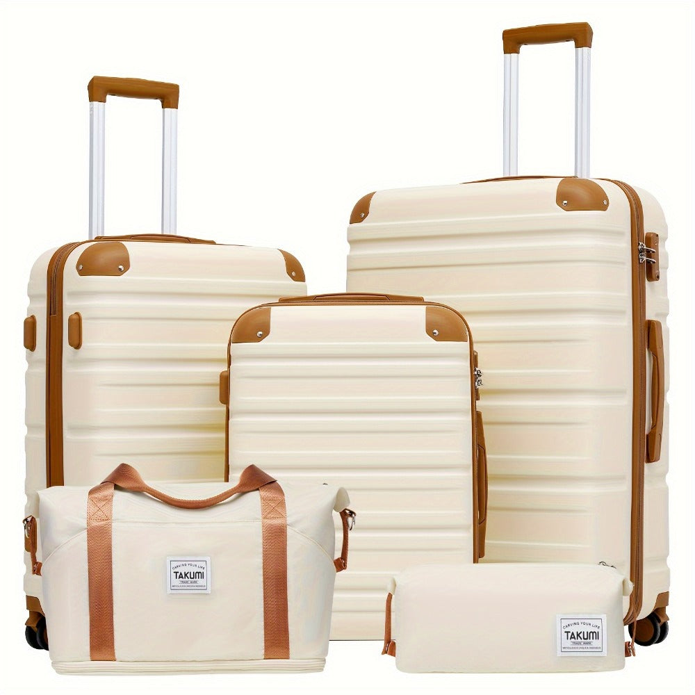 Luggage Set – 5 Piece, 6 Colors, Hardshell, TSA Lock | Bag Vero – detail view 7