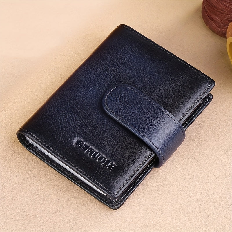 Men's Wallet – 6 Colors, Slim Card Case Cowhide Leather | Bag Vero – detail view 19
