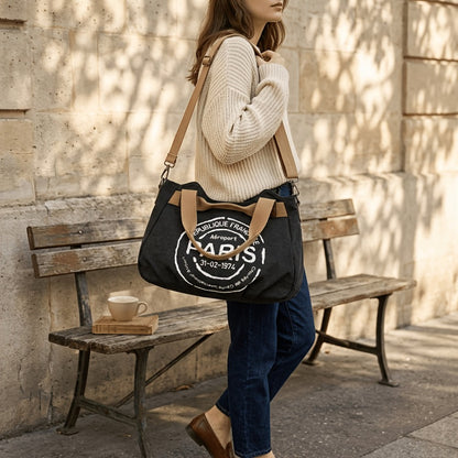 Women's Tote Bag with Zipper - Commuter, Office Crossbody Bag, High Quality Laptop Tote, Work Handbag