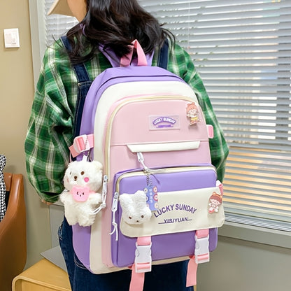 Travel Backpack – 5-Piece, Large Capacity, Lightweight, for Travel & School | Bag Vero – detail view 18