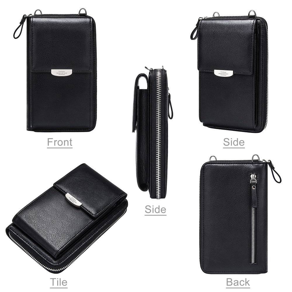 Women's Wallet – PU Leather, Adjustable Strap | Bag Vero – detail view 19