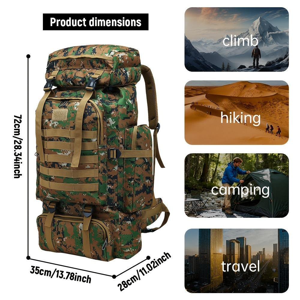 Backpack for Women – 80L, Adjustable Strap, for Travel | Bag Vero – detail view 6