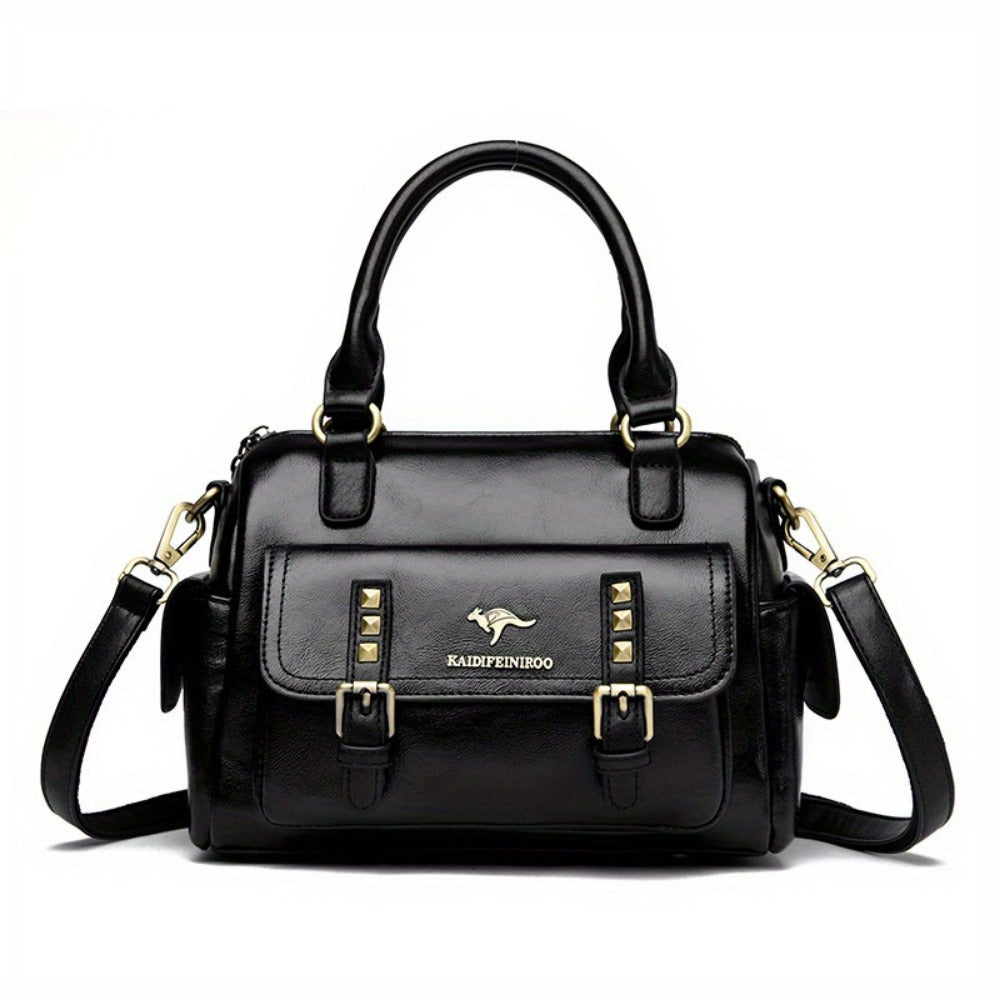 Crossbody Bag for Women – PU Leather, Large Capacity, Multi-Pocket, for Travel & | Bag Vero – detail view 6
