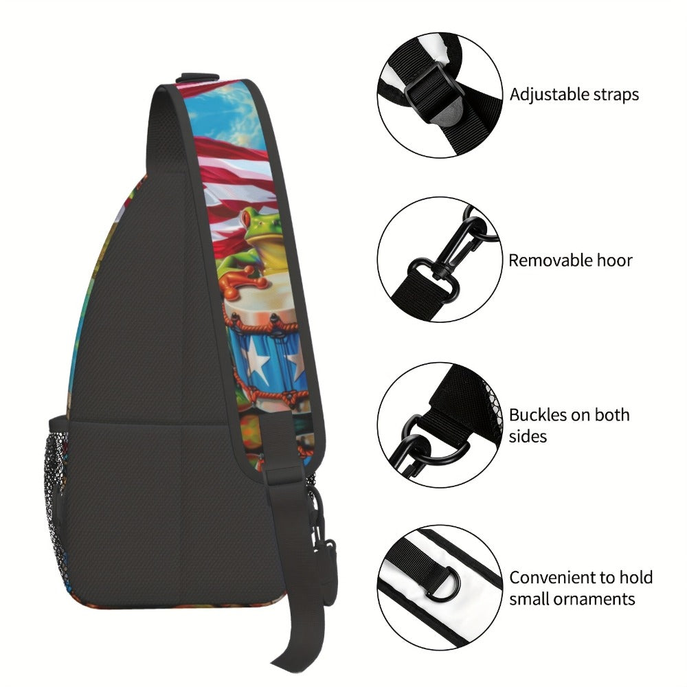 Sling Bag – Polyester, Foldable, Large Capacity, for Travel | Bag Vero – detail view 5