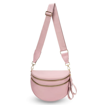 Women's Versatile Soft Plaid Crossbody Bag, Large-capacity Shoulder Crossbody Bag, Outdoor Convenient Hand-held Shoulder Plaid Bag
